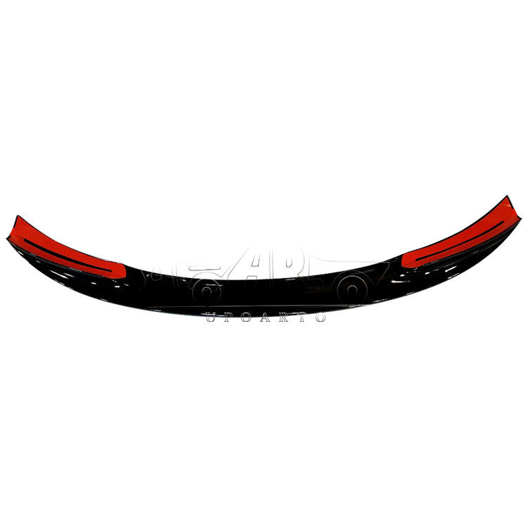 Haosheng Body Kit Factory Design Produce ABS Plastic Carbon Fiber Rear Trunk Lip Spoiler For Hyundai Elantra Avante AD 2019+