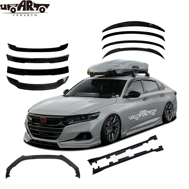 Exterior Accessories Include Rear Spoiler Front Bumper Lip Splitter Side Skirts For Honda Accord