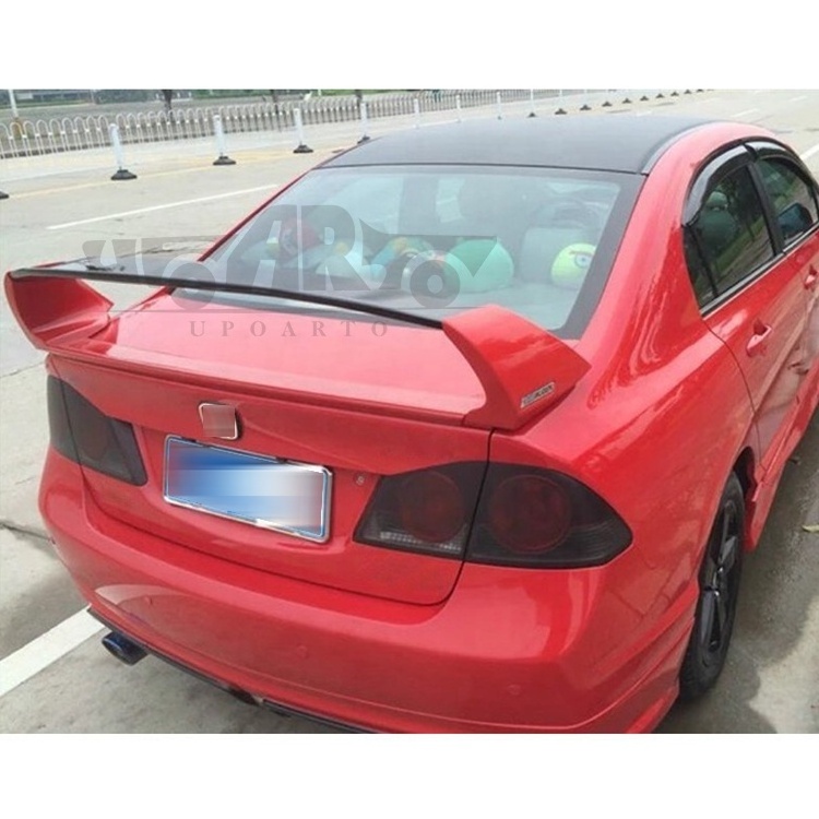 Factory Design & Produce ABS Made FD2 Style Rear Spoiler (3/4 sections) For Honda Civic 8th Generation 2006 2008 2009 2010 2011