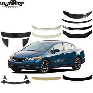 Exterior Accessories Include Rear Trunk Roof Spoiler For Honda Civic 9th 9.5th Gen 2012-2015