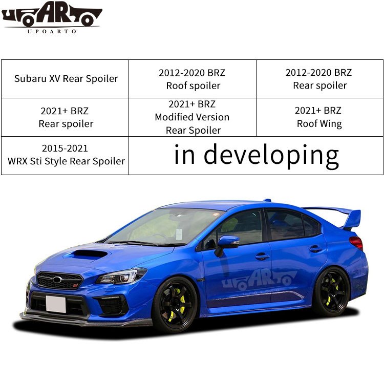 Exterior Accessories Include Back Trunk Wing Rear Window Roof Spoiler For Subaru BRZ XV WRX