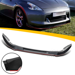 Haosheng Car Spoilers Factory ABS Carbon Fiber 370Z Carbon Front Lip Spoiler For Nissan 370Z 2009 2010 2011 2012