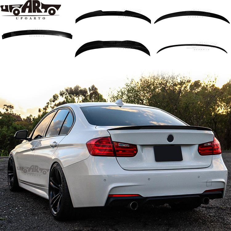 Hot Sale Carbon Fiber F30 Spoiler M4 P PSM M3 Style Rear Boot Lip Trunk Tail Wing Rear Spoiler for BMW 3 Series F30 2012-2018