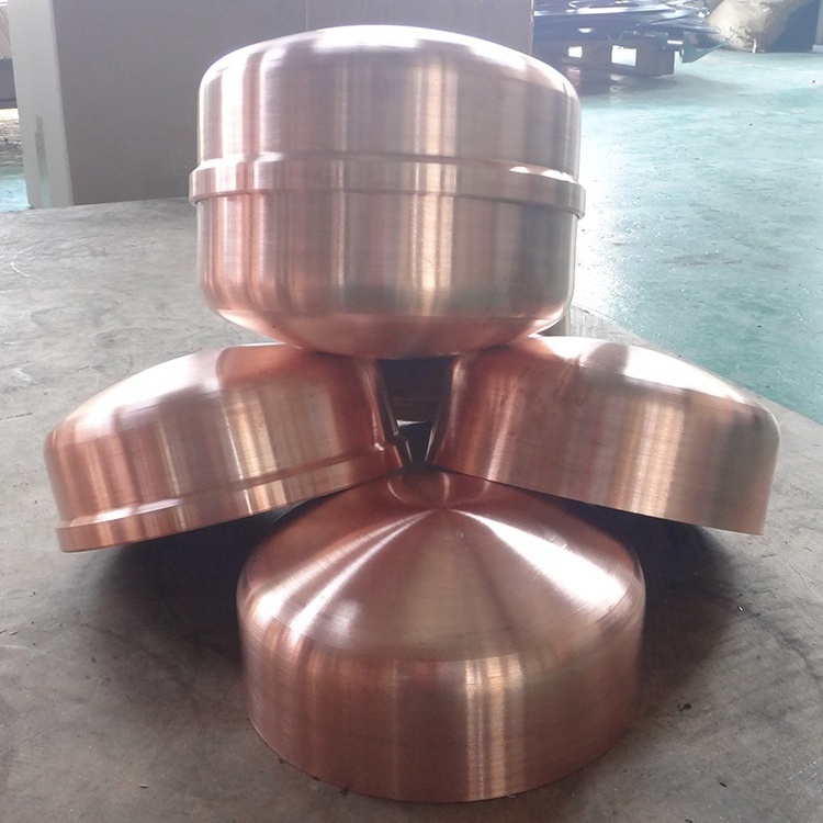 China Delivery copper sheet metal spinning cone spinning base