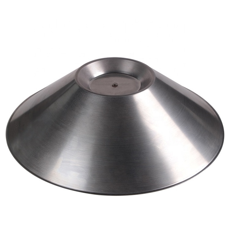 Cheap metal light reflector aluminium spinning products round light fixture cover