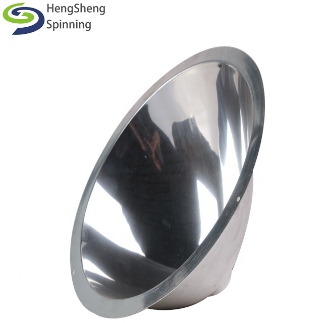 hot selling aluminum lamp cover spinning parts outdoor light cover