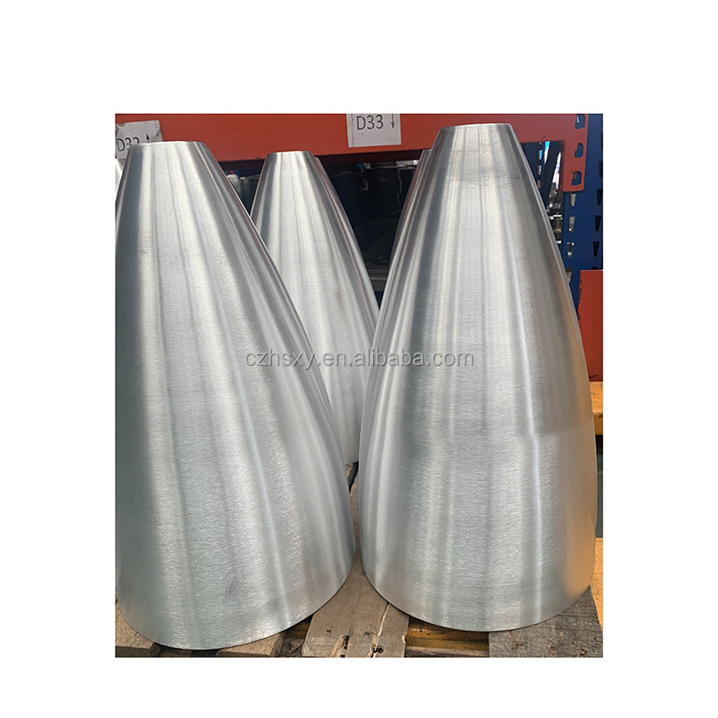 Factory price stainless steel metal cone deep drawing metal spinning cone