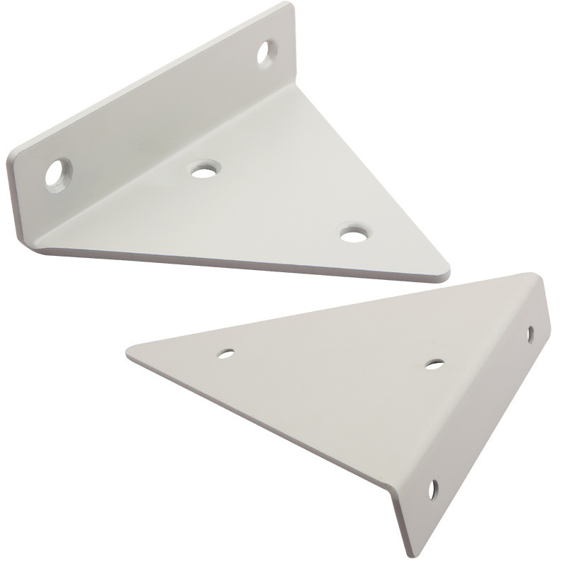 Heavy Duty Floating Wall Shelf Metal Triangle L Brackets Decorative Shelving Supports