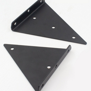 Heavy Duty Floating Wall Shelf Metal Triangle L Brackets Decorative Shelving Supports