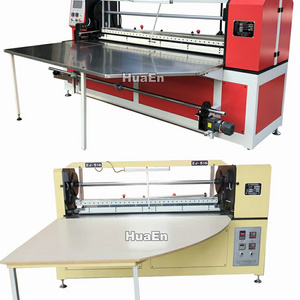 Factory manufacturer HuaEn ZJ516 two in one accordion sunray pleating machine for skirt