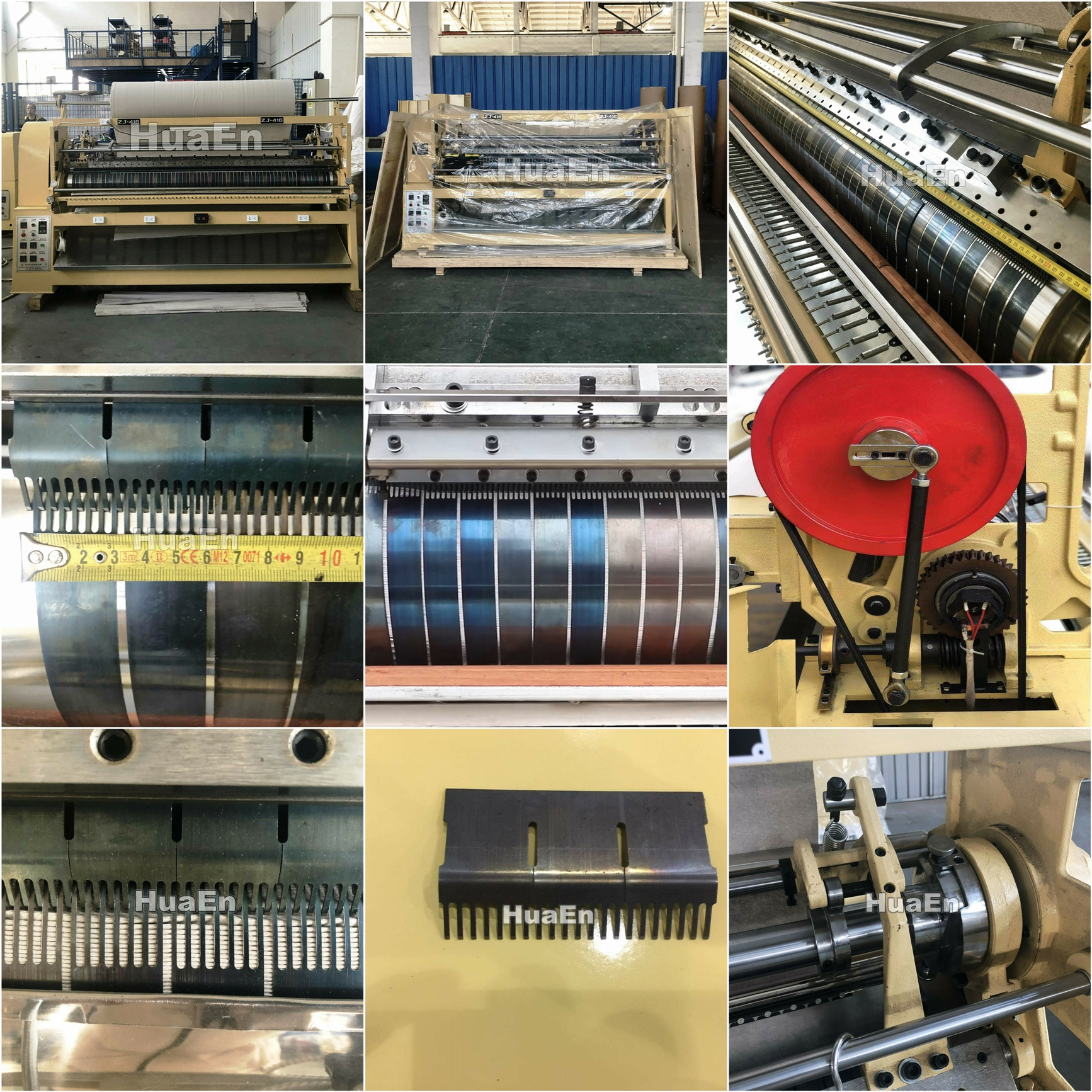 HuaEn ZJ-416 Saree Comb Pleating Machine Custom-made Home Garment Shops Manufacturing Plant Spare Parts Provided Textile Fabric