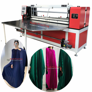 Manufacturer HuaEn ZJ-516 1200mm 1600mm 1800mm custom made sunray pleating accordion pleating blind curtain pleating machine