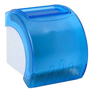 Cheap Wall Mount ABS Plastic Waterproof Paper Roll Dispenser Blue Bathroom Toilet Paper Holder