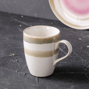 Customized wholesaler water tea cup sets restaurant office ceramic porcelain cup milk coffee mug