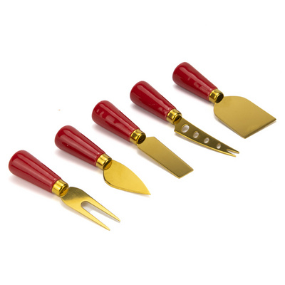 Stainless Steel Cheese Tools Cream Cheese Spreader Knife Soft And Hard Cheese Butter Knives Set