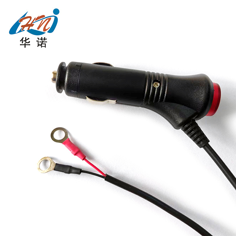 Custom 12V Car Cigarette Lighter Plug Socket to DC Power Supply Adapter Cable for Car Electronic Appliances