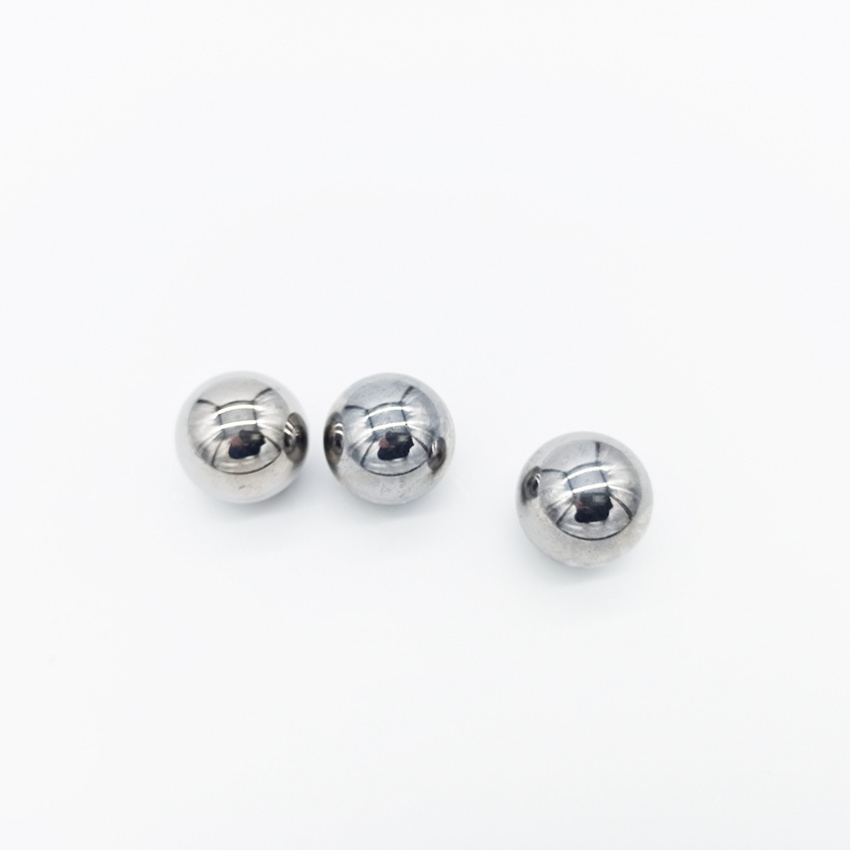 Factory Direct 5-10mm Solid Threaded Large Stainless Carbon Hollow Steel Ball Bearing With Hole