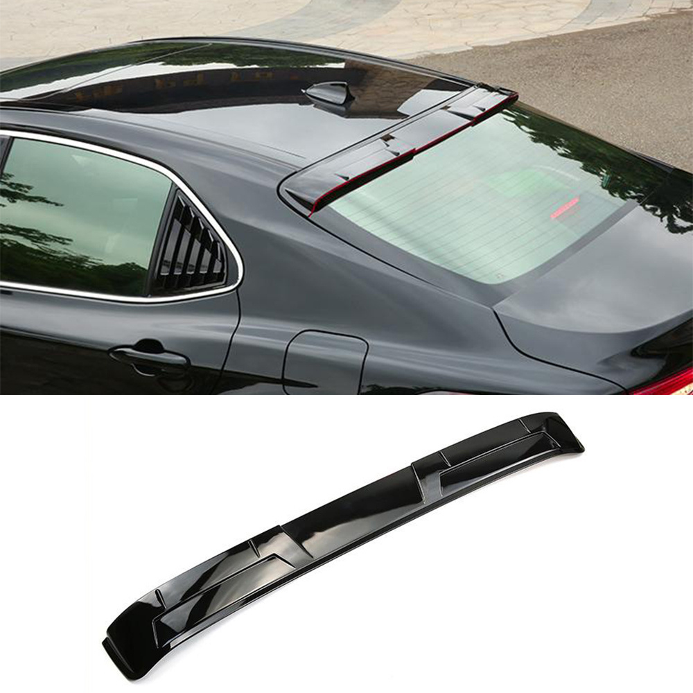 High Quality Glossy Black ABS body kit For TOYOTA Camry 2018-2021 spoiler car