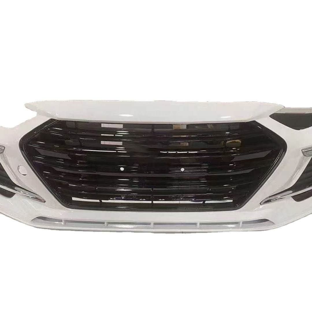 High Quality Primming BLACK Lip Body Kit Spoiler Front Bumper parts For Hyundai Elantra