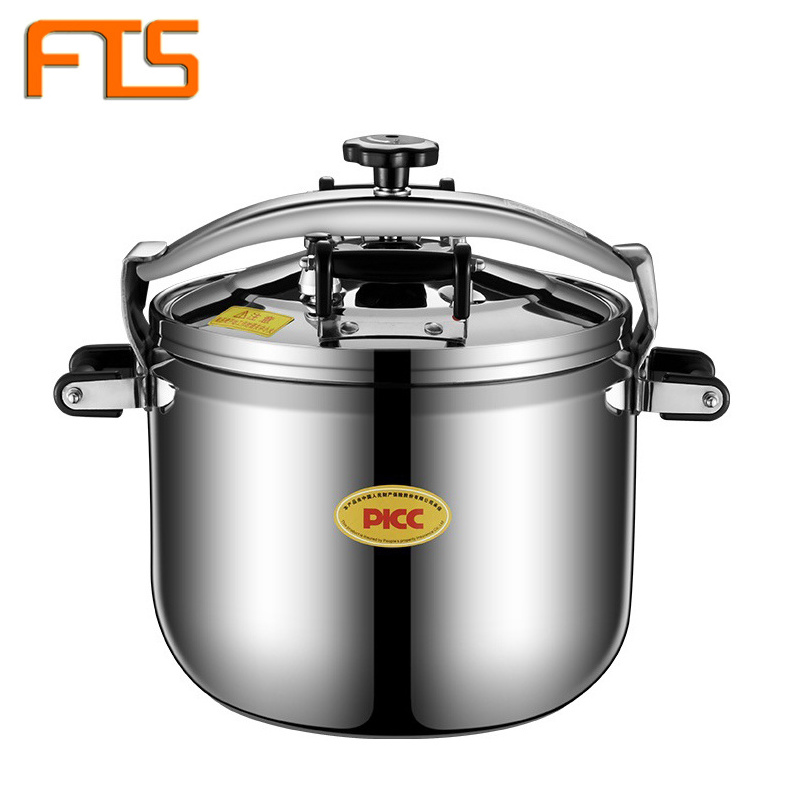 FTS Kitchen Pots Commercial induction cooker gas wholesale Explosion Proof Quality Stainless Steel Pressure Pot