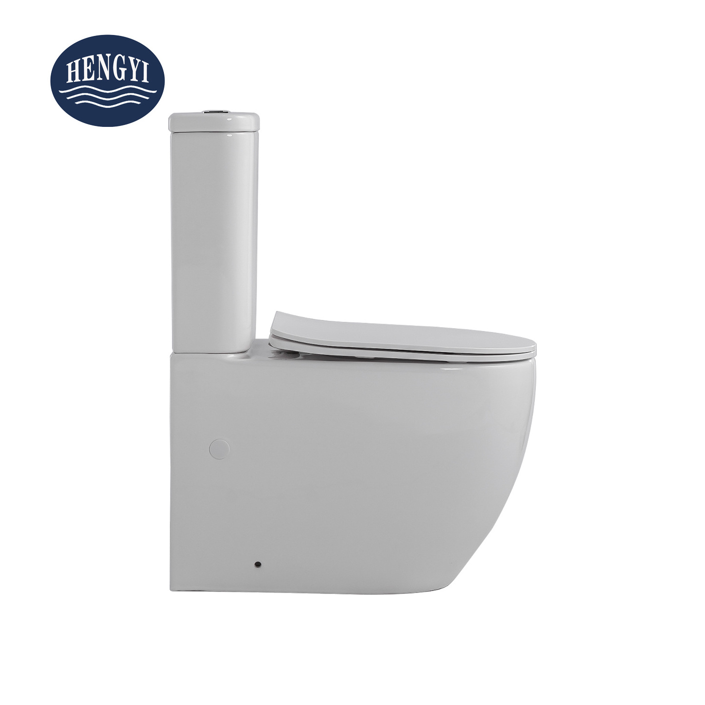 Europe Popular two piece toilet sanitary ware back to wall floor mounted ceramic bidet complete toilet set