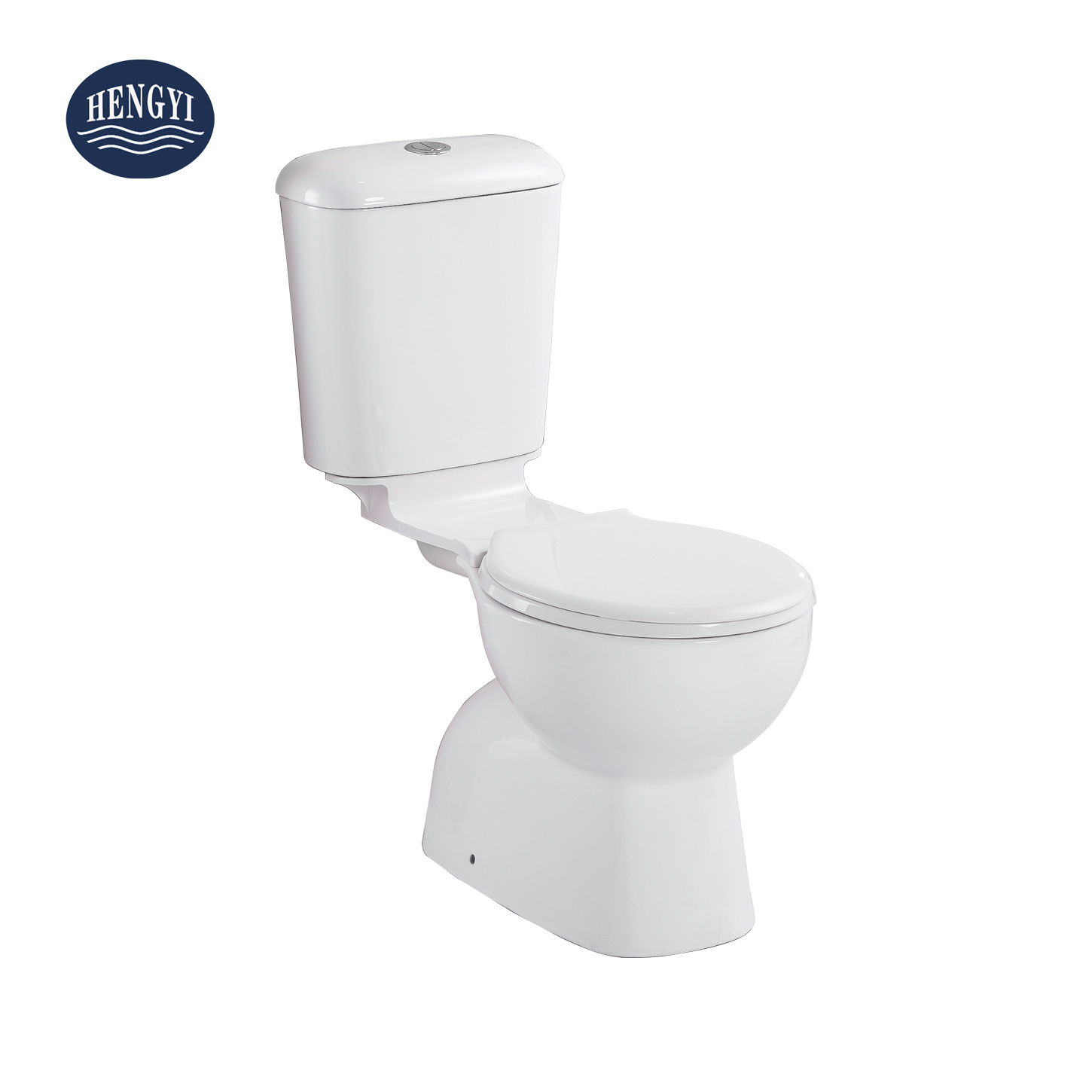 Wholesale Ceramic Bathroom sanitary ware toilet Modern Bathroom Toilet Dual Flush Silent two piece Toilets for Bathroom