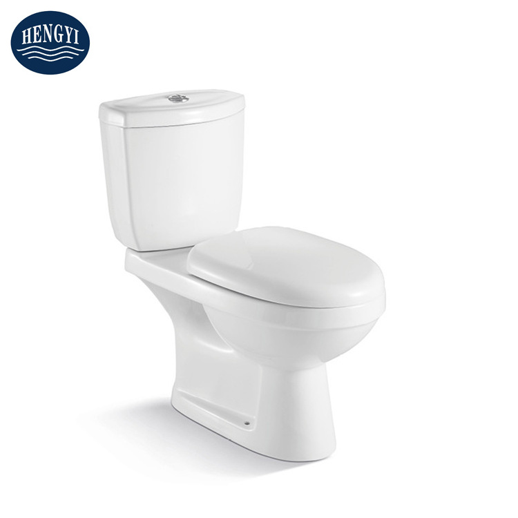 High Quality Two Piece Toilet Cheap Hot sale Sanitary Ware Bathroom WC Washdown Flush Twyford