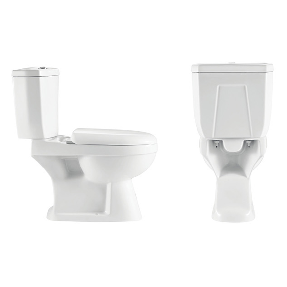 High Quality Two Piece Toilet Cheap Hot sale Sanitary Ware Bathroom WC Washdown Flush Twyford