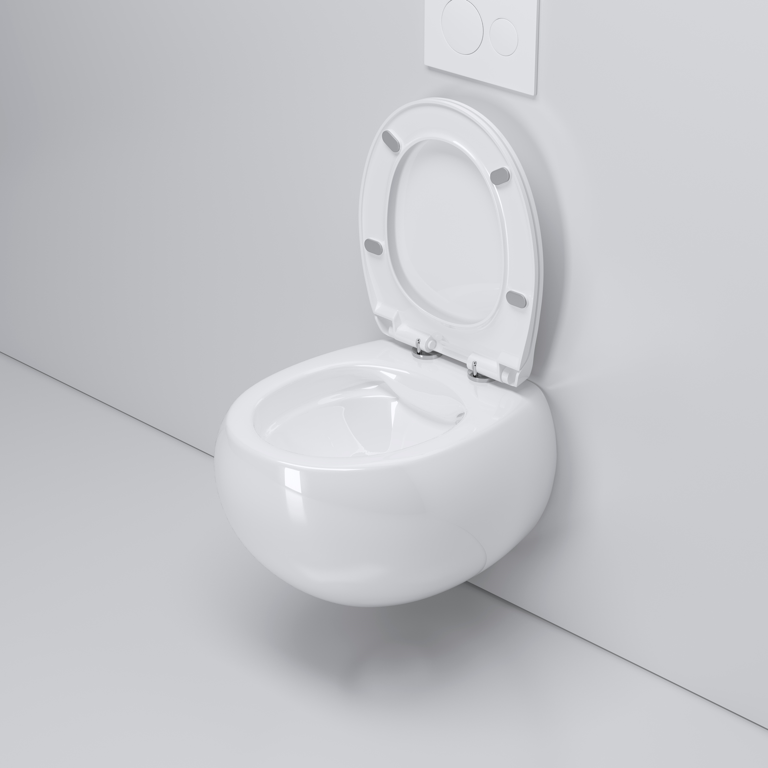 New product launch toto wall hung rimless toilet siphonic one piece Wall Mounted toilet for hotel bathroom