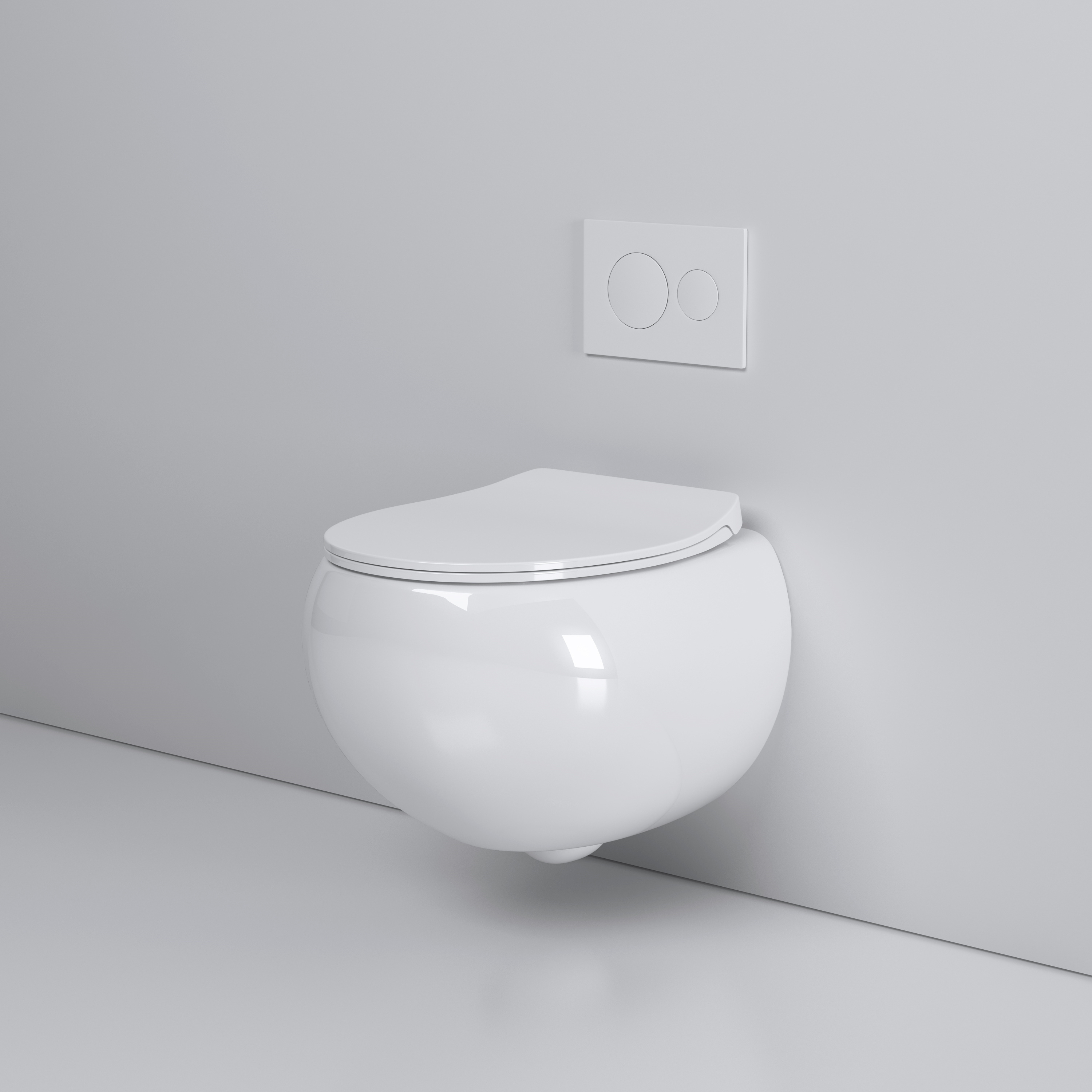 New product launch toto wall hung rimless toilet siphonic one piece Wall Mounted toilet for hotel bathroom