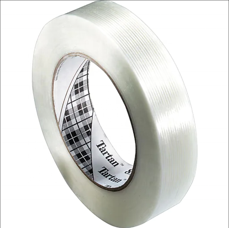 3M Utility Filament Tape 8934 for Carton Box packing 3M 8934 Clear Fiberglass Adhesive tape