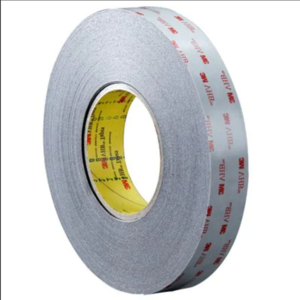 3M 5915P VHB Tapes utilizes modified acrylic adhesive on both sides of a very conformable, adhesive foam core