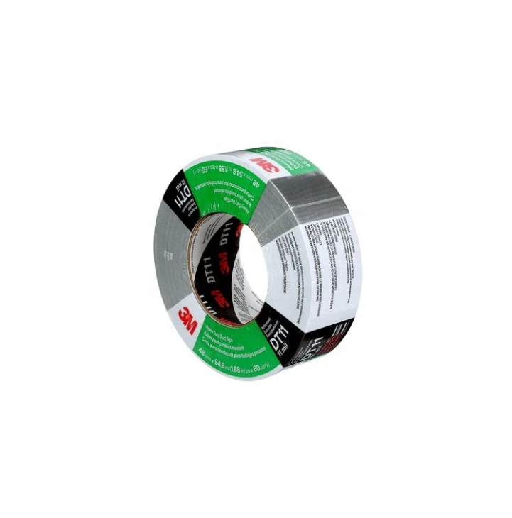 3M Heavy Duty Duct Tape DT11 reliable solution for everyday challenges adheres to numerous substrates including plastic.