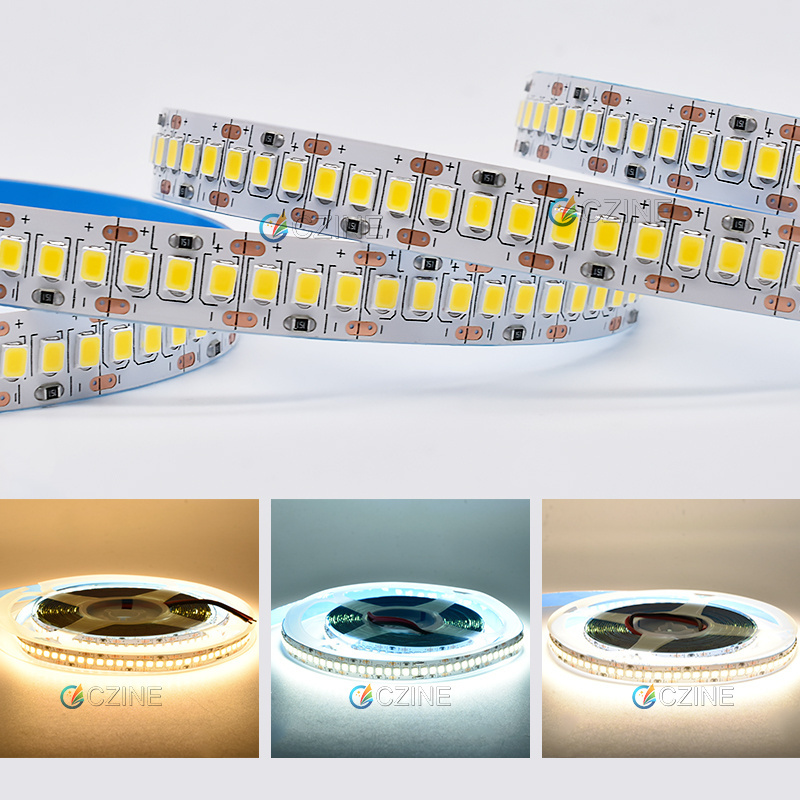 high power green luces led ip68 led strips lights 2835 waterproof 24v 240leds 12v 2835 led strip light