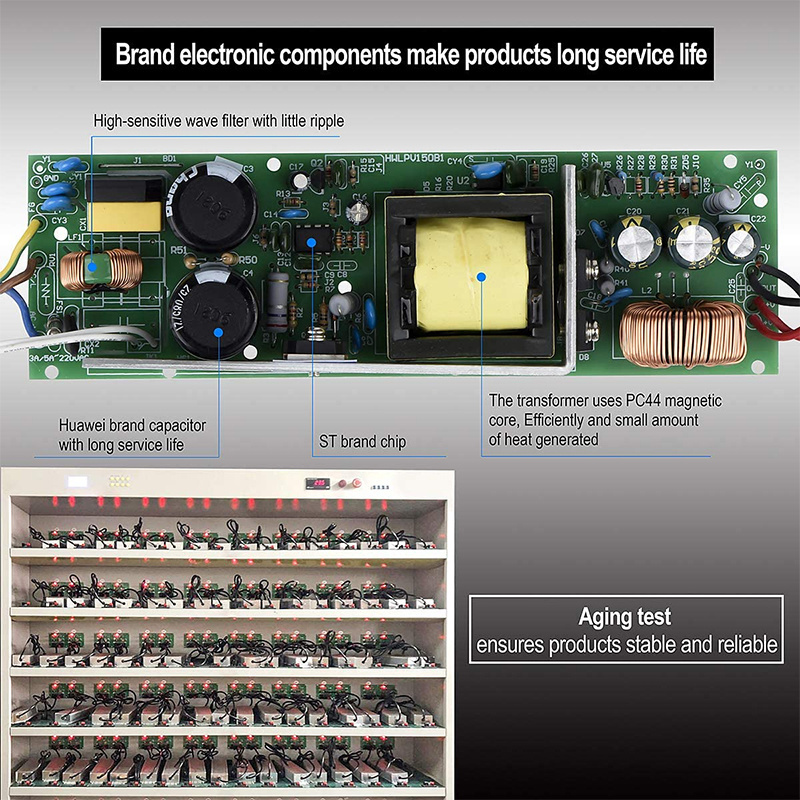 waterproof led power supply 12v 500W 400W 300w 200w ip67 led driver for outdoor led lighting