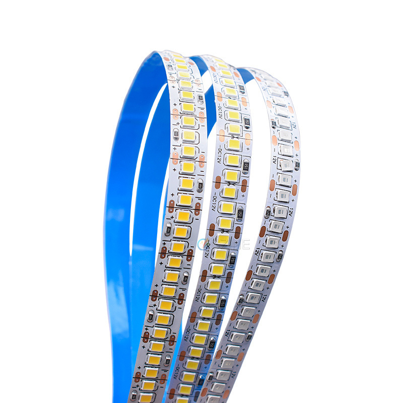 2835 led strip light 24v double color led strip  white&warm 240 LED bi- color 2835 led strip