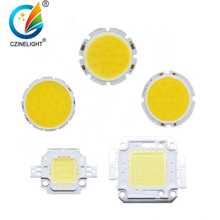 Czinelight Manufacturer Cob Led Chip 10w 20w 30w 50w 100w Watt 12v 30-34v High Power Led Chip Rgb White Red Blue Customized