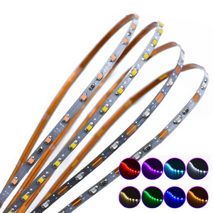 Ultra Thin 2.5mm Width 0805 Smd Led Voltage Dc 12v 3v 5v Led Tape Emitting Decoration ultra thin edge Led Strip Light