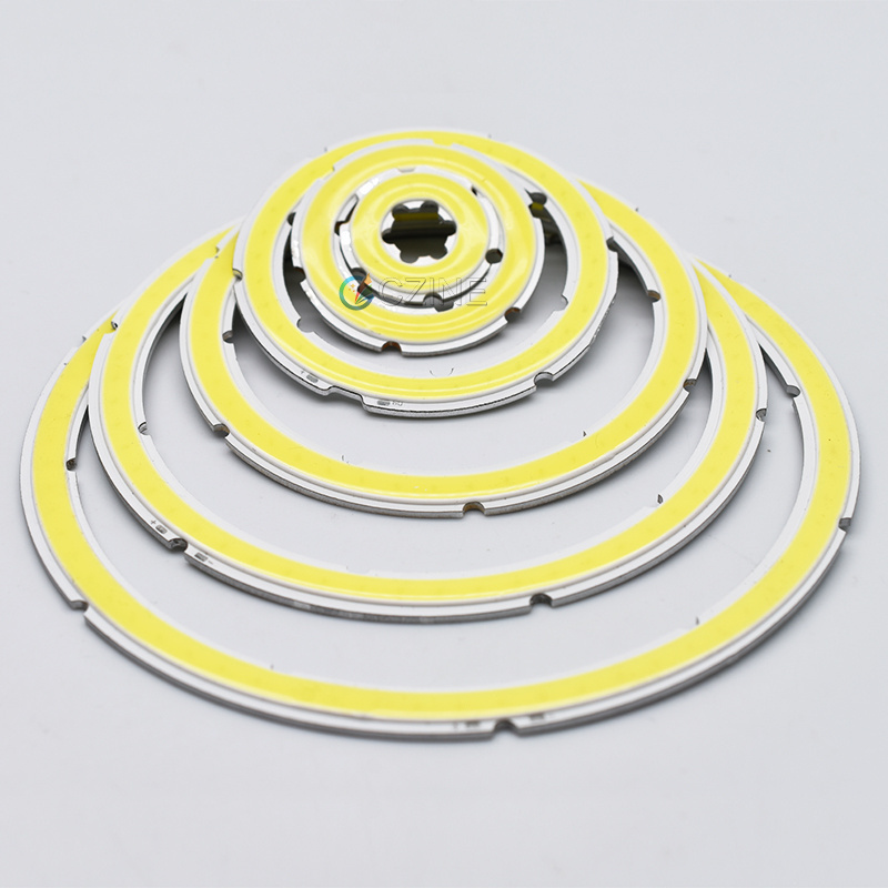 Aluminum Cob Led Ring Light 12v Angel Eye 30mm 40mm 50mm 60mm 70mm 80mm 90mm 100mm 110mm 120mm Diameter for Car Lighting