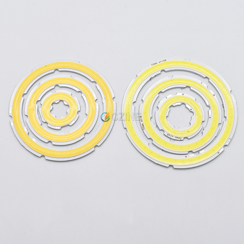 Aluminum Cob Led Ring Light 12v Angel Eye 30mm 40mm 50mm 60mm 70mm 80mm 90mm 100mm 110mm 120mm Diameter for Car Lighting