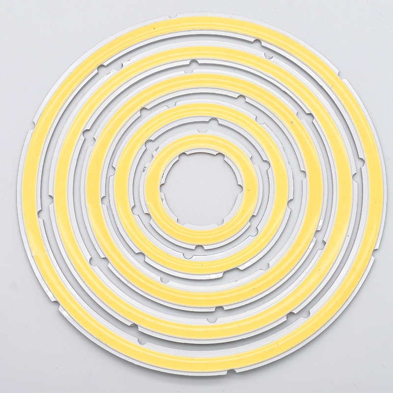 Aluminum Cob Led Ring Light 12v Angel Eye 30mm 40mm 50mm 60mm 70mm 80mm 90mm 100mm 110mm 120mm Diameter for Car Lighting