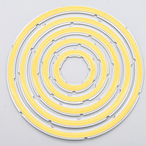 Aluminum Cob Led Ring Light 12v Angel Eye 30mm 40mm 50mm 60mm 70mm 80mm 90mm 100mm 110mm 120mm Diameter for Car Lighting