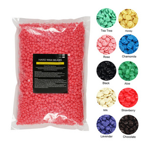 Professional depilatory wax beads hot film hair removal hard wax beans 1000g