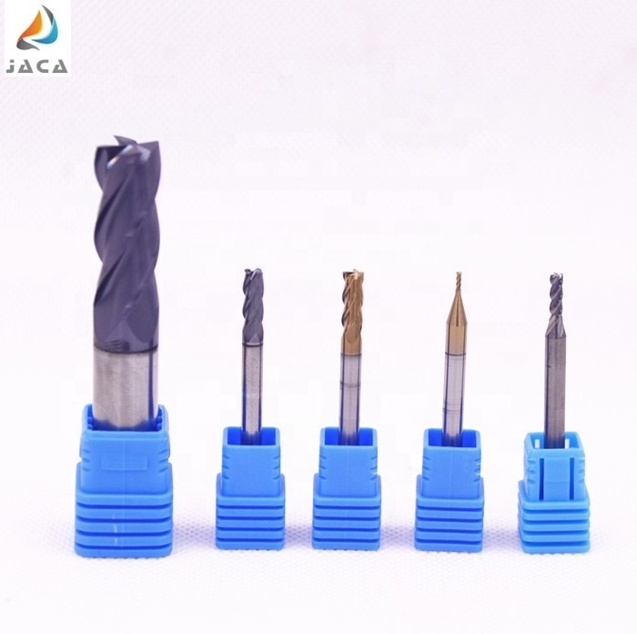 High Quality Carbide Square Endmills With TiN Coating