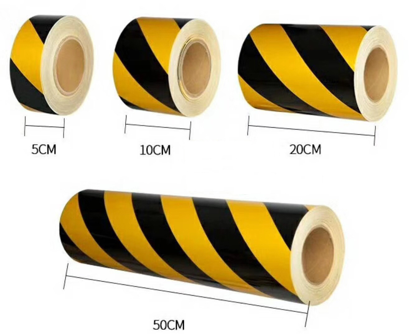 Reflective Safety Warning Tape Red Reflector Sticker customized Reflectance Truck Vehicle Conspicuity Adhesive Reflective Tape