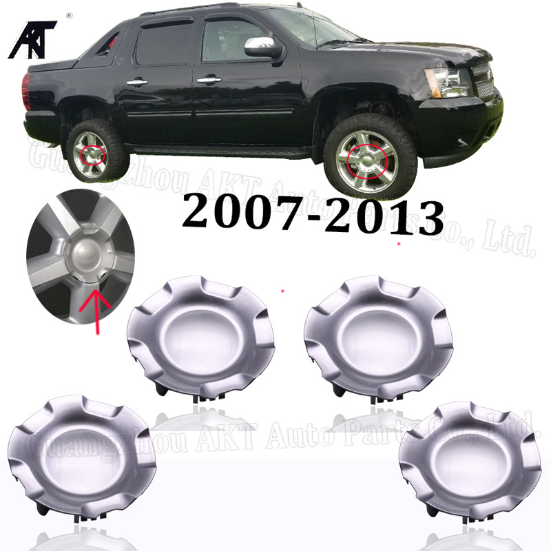 silvery WHEEL RIM CENTER Cover For Chevrolet Chevrolet Avalanche 2007-2014 Hub cover 9597686, 595152