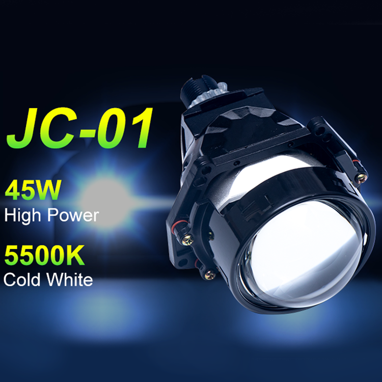 Competitive price 45W 3 inch headlight projector lens bi led laser