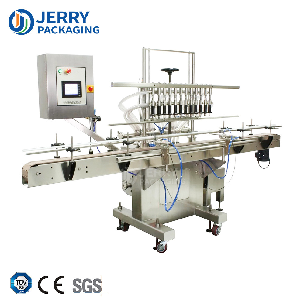 PLC HMI Liquid filling machine Overflow bucket Filling Machine large capacity oil drum filling machine