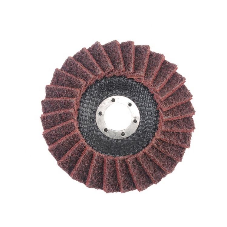 4.5 Inch surface polishing T27 discos de corte Zirconia Abrasive metal scouring pad flap disc