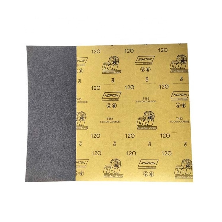 Norton T483 Sand paper Abrasive tools Metal Paint  Kraft wet and dry sandpaper